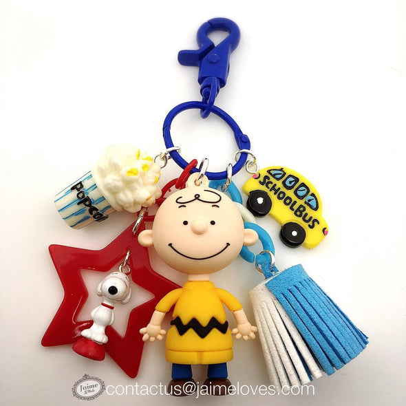 Charlie Brown with Snoopy